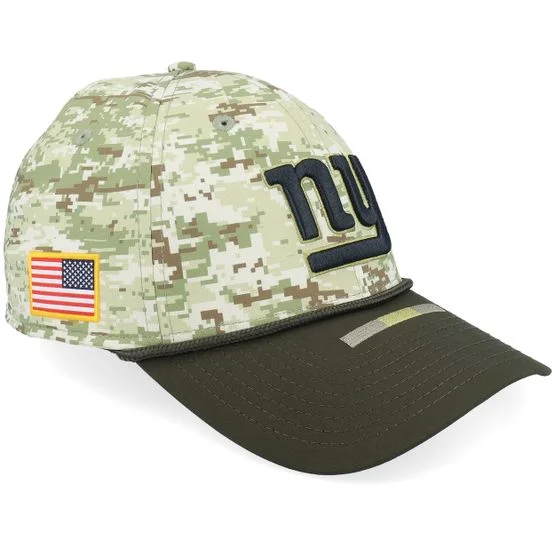 New Era - New York Giants NFL 39THIRTY Salute To Service Camo Fitted Fitted Camo Cap - NFL @ Hatstore