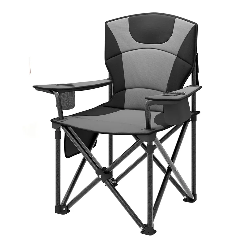 AliExpress - Klappbarer Campingstuhl, Regiestuhl für Erwachsene, belastbar bis 200 kg, Armlehnstuhl mit Tragetasche für Camping und Angeln