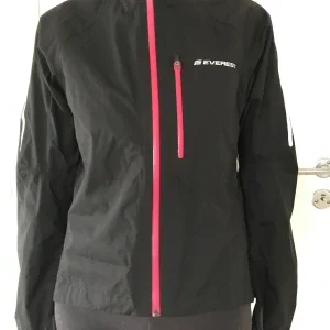 Svart cykel regn jacka Everest stl 36 Ny