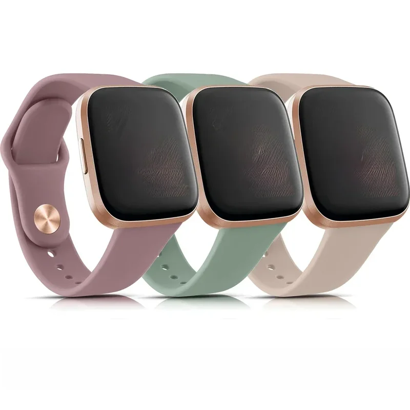 AliExpress - Silikon-Uhrenarmband für Fitbit Versa Versa 2/Versa 3/Versa 4 Armband Sportarmband für Fitbit Versa Lite/Sense/Sense 2 Bandkorrektur