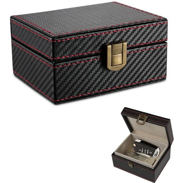RFID Car Key Anti-Theft Box, Key Remote Control Protection, Signal Blocker, Medium Size 17x12.3x9.5cm
