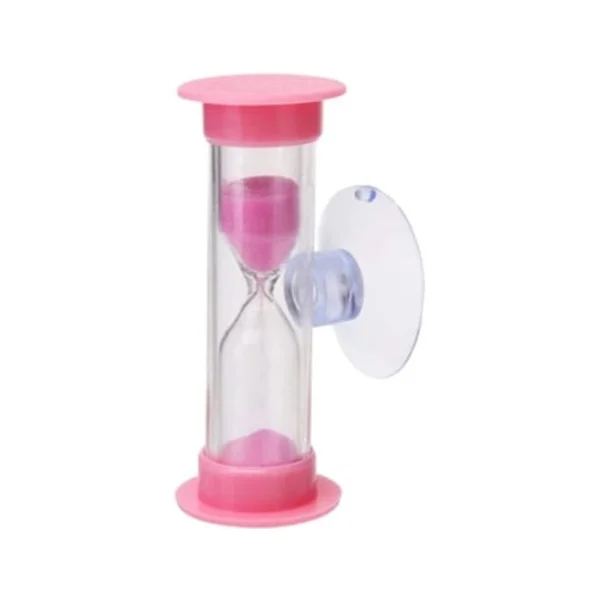 Minutt Dusj Timer Tannpuss Julegave Barn Sugekopp Timeglass Beijiyi (rosa)