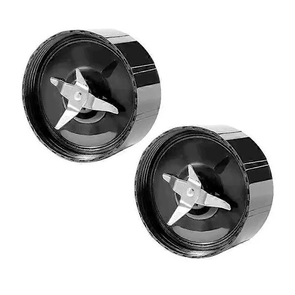 2-pakning Erstatningsblad for Magic 250W Blender, Juicer og Mikser, Blender Erstatningsdeler MB1001