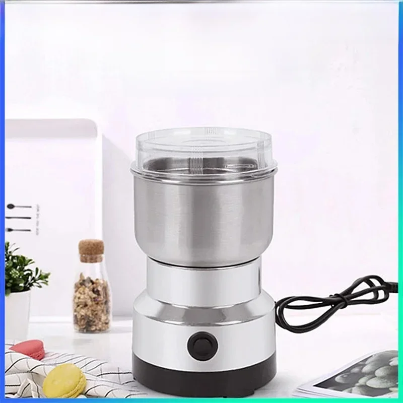 AliExpress - Mini broyeur électrique 4 lames ménage 300ml ultrafin bébé alimentaire pulvérisateur moulin à café épices poivre moulin à grains