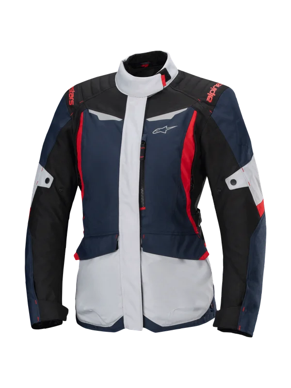 Vedenpitävä Naisten MP-Takki Alpinestars Stella ST-1 Tummansininen/Musta/Kirkkaanpunainen M