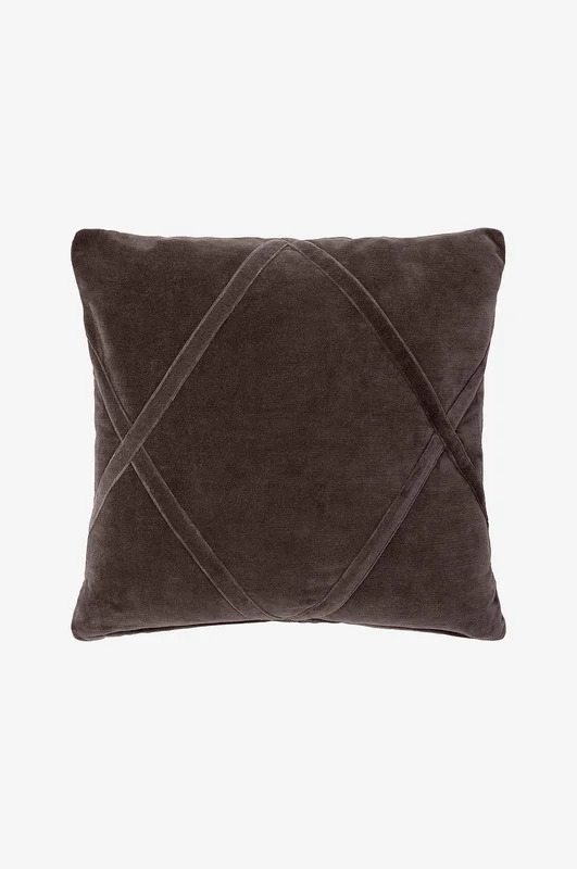 Eightmood - Kuddfodral, Malva 50x50 cm - Brun - Prydnadskuddar & kuddfodral - Från Homeroom