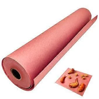 1 stycke slaktarpapper rosa, BBQ kraftpapper det ursprungliga slaktarpappret