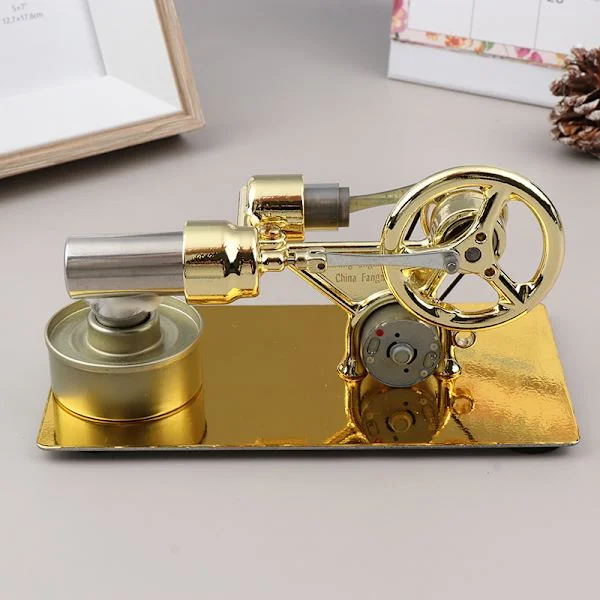 Hot Air Stirling Engine Model Fluid Dynamic Physics Exper