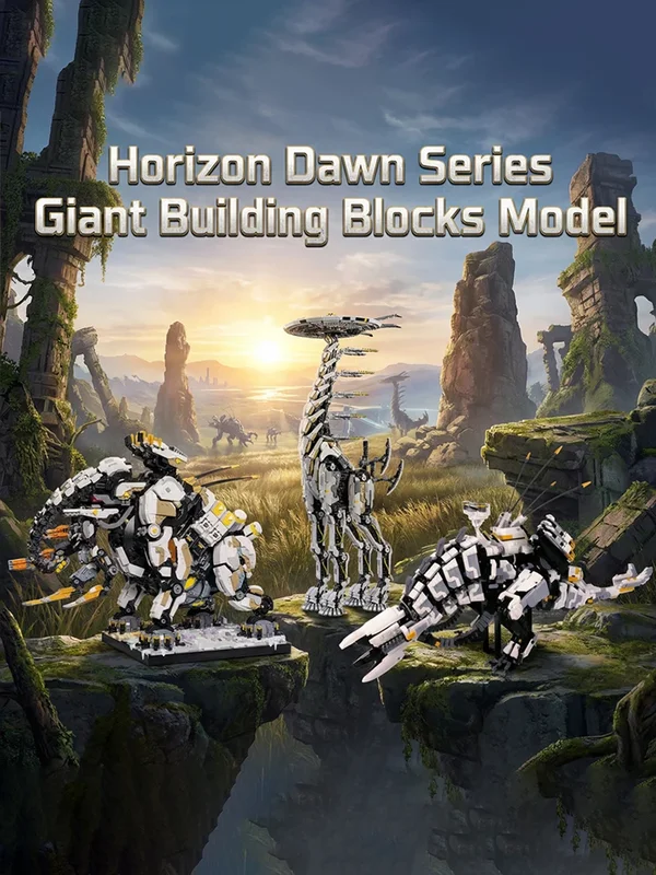 AliExpress - ﻿ Horizon Zero Dawn Monster-Serie Bausteine Spiel-Experten-Version Tiermodell-Bausteine Sammlung Kreatives Spielzeug Geschenk für 