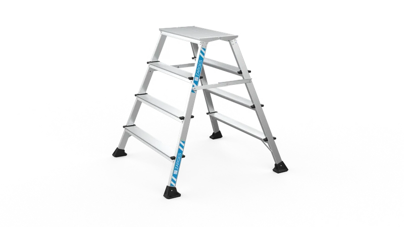 Zarges XLstep P Stegpall bred 2x4 steg, Stegar & ställningar