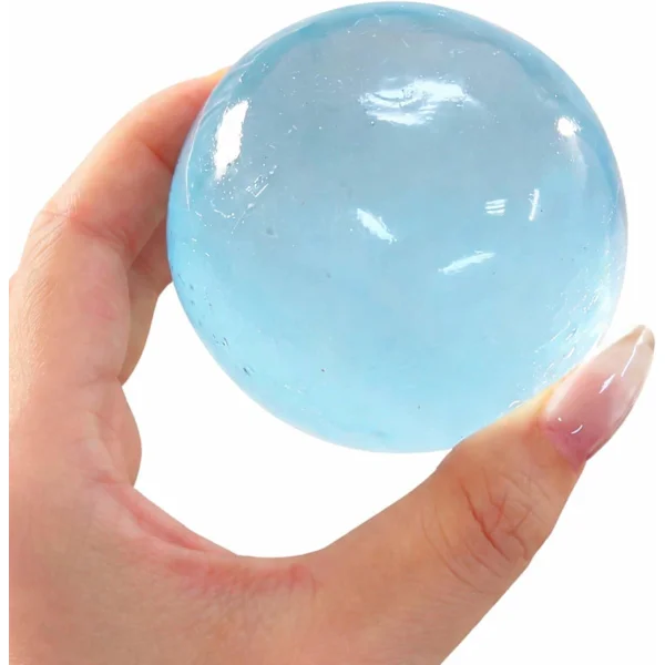 Soft Focus Coconut Oil Stress Ball - Slow Rising, Creamy Textured Tool for Calming Concentration [YJD]