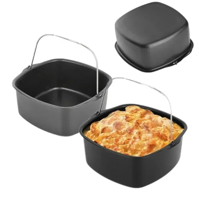 AliExpress - Air Fryer Antihaft-Kuchen Backblech Korb für Philips Backform Pfanne Air Fryer Küche Airfryer Zubehör Backkorb