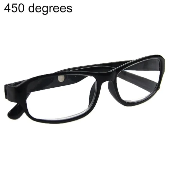 Lesebriller +4,5 +5,0 +5,5 +6,0 dioptrier Optiske linser Briller qd best Svart Svart Svart