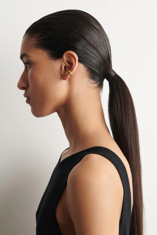 COS Women's Stacked Ear Cuff in Gold-coloured