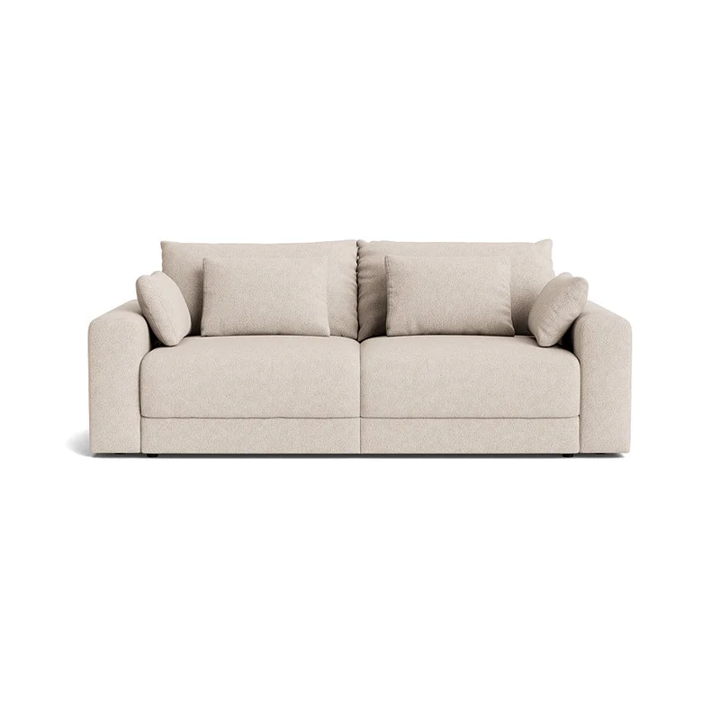 Orlando XL 3 personers sovesofa, opbevaring - Aragon Beige - 255x126x94 - Sofa, sovesofa - Beige 3-personers sovesofa med opbevaring, Nozag & Bonell 
