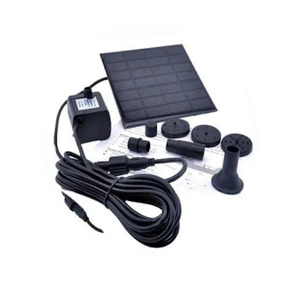 1.2 W Solpanel Vattenpump 7 V Trädgård Borstlös Damm Fontän Pool Vattenpump Akvarium Fisk Vattenpump