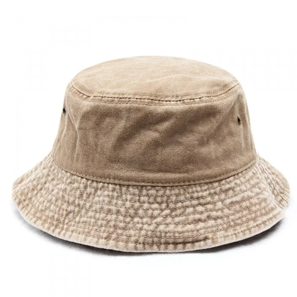 Denim Bucket Hat Unisex Solhat Bredskygget Bucket Hat Herre W