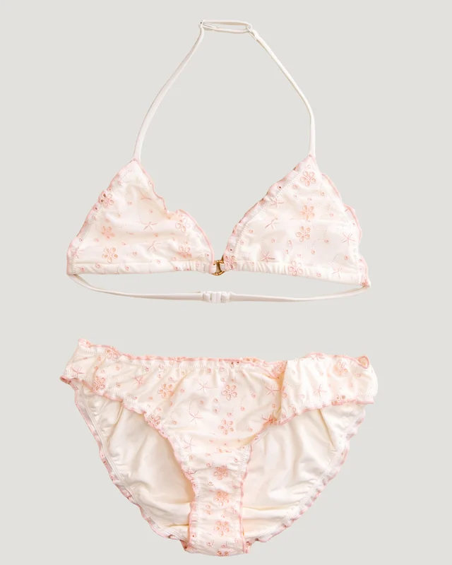 Gina Tricot Young Y flounce bikini set Roze Badmode/badjassen Meisjes - Kids Brand Store