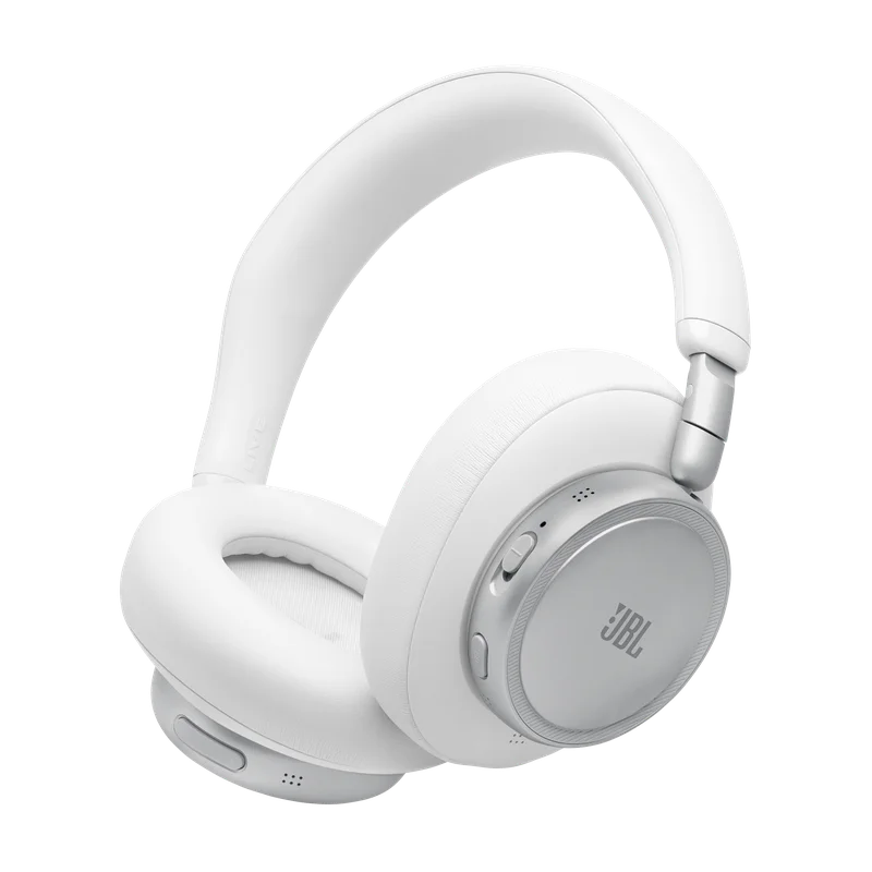 Live 780NC - White - JBL LIVE 780NC - Trådlösa over-ear-hörlurar med brusreducering