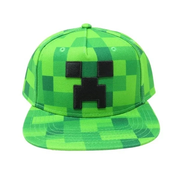 Minecraft Poikien Trucker-lippis Creeper-kuvio Lasten Baseball-lippis