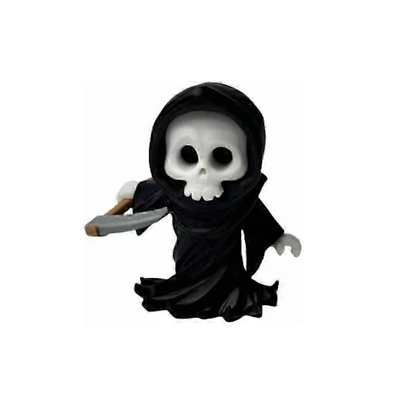 Rörlig lie Döden Figur Halloween Dekoration Lie Döden