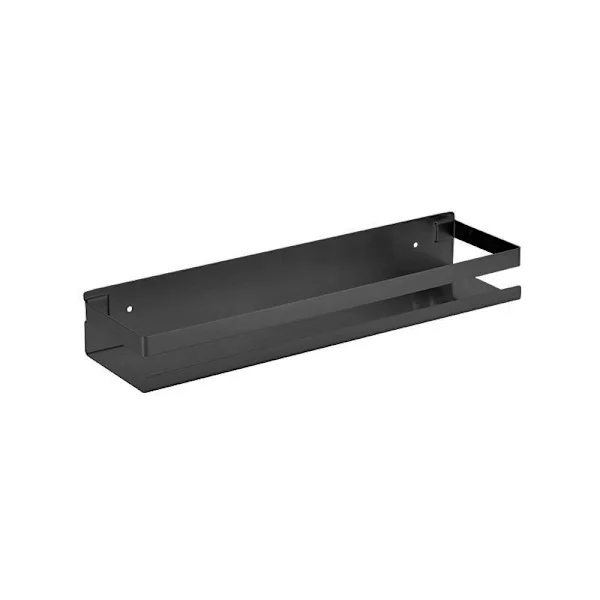Vägghyllor 40CM Moderna Badrum Duschhyllor SUS304 Rostfritt Stål Matt Svart-FF-