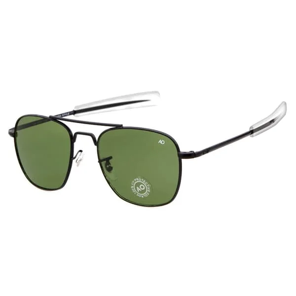 Aviator Solbriller Menn Kvinner 2021 vintage merke designer Amerikansk Hær Militær Optisk AO Solbriller Oculos de sol masculino
