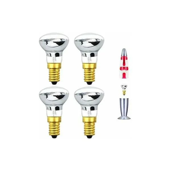 (4 st) R39 E14 Reflekterande Spotljuslampa 25W E14 Lavalampa R39 Reflekterande Lampa 25W E14 R39 Lavalampa