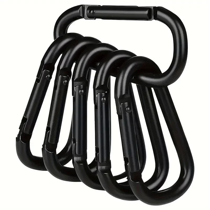 AliExpress - Aluminium Karabijnhaak D Ring Outdoor Clip Haak 2.3 "Lente Snap Clip voor Camping Wandelen Rugzak Sleutelhanger Hondenriem DIY Gear