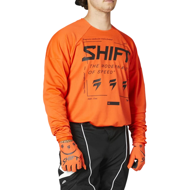 Bluza Cross Shift White Label Bliss Pomarańczowy M