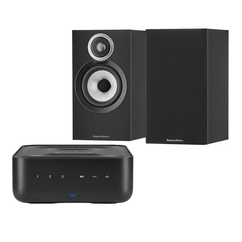 Denon Home Amp + Bowers & Wilkins 607 S3 Stereojärjestelmä televisiolle -