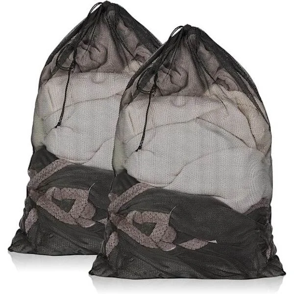 Vaskepose – 60x90cm stor vaskepose – 2-delt sett – for klesvask – undertøy vaskepose – BH vaskepose – vaskepose – vaskenett