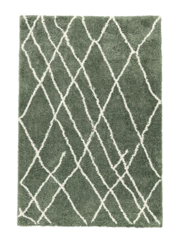 Pequeno Tangier Tapete - Verde 140X200