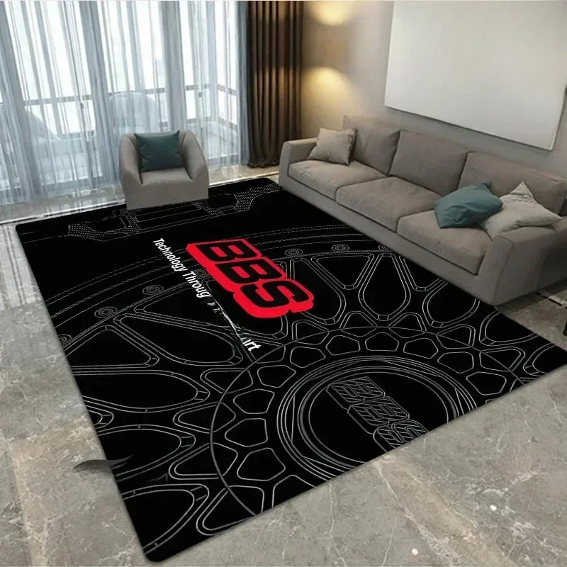 AliExpress - 3D BBS Racer Retro bedruckter Teppich Rutschfester Teppich Schlafzimmerdekoration Wohnzimmerdekoration Badezimmer Bodenmatte 