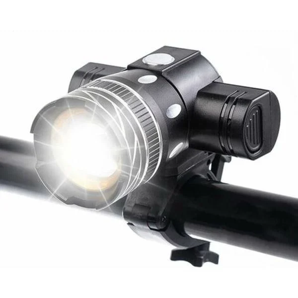 5000 Lumen Oppladbar Sykkellykt Frontlykt, Vanntett LED Sykkellykt Høy Lysstyrke 6 Timer Sykling Fjell Trafikksikkerhet Anheng Lys