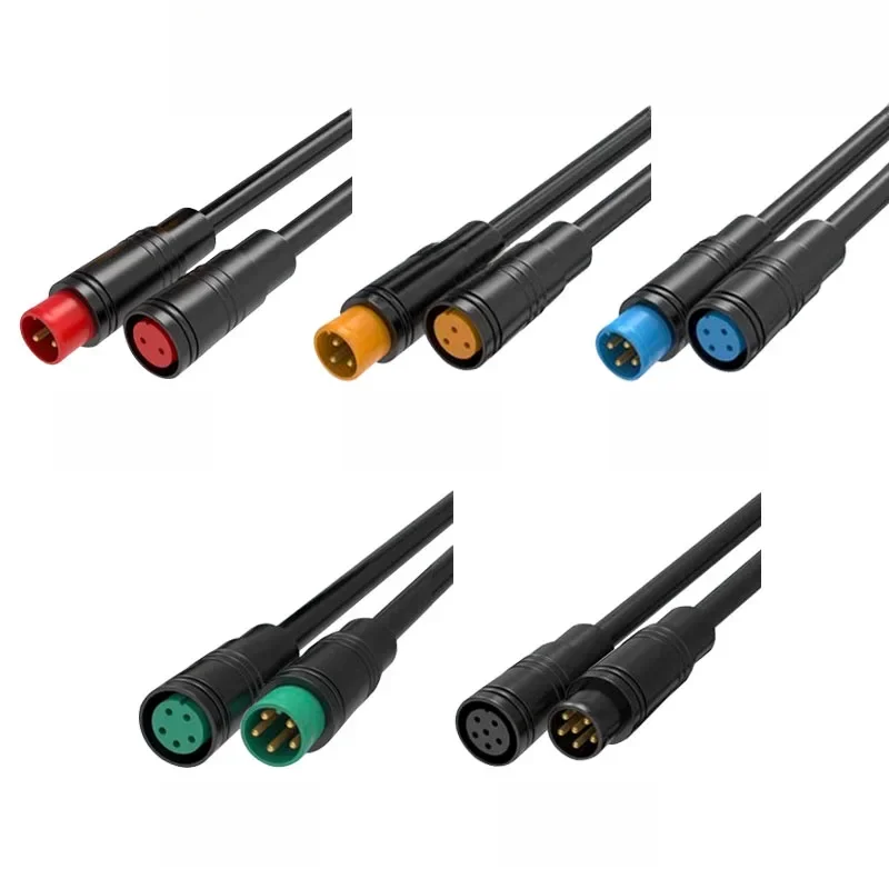 AliExpress - 5/20/100 pcs m6/m8 Julet wasserdichter Luftfahrt sensorst ecker Stecker Buchse mit Kabel Schnell docking Auto Netz kabel 2/3/4/5/6pin
