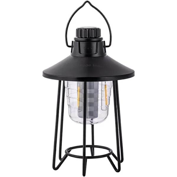 Portable Rechargeable Camping Lamp - Waterproof Tent Lamp with Emergency Mode & Reading Mode, Perfect for Backpacks and Hiking_OF