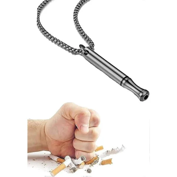 Sluta Röka Halsband, Ångest Halsband Vape Halsband, Andningshalsband Sluta Röka, Andningsövningar, Julklapp