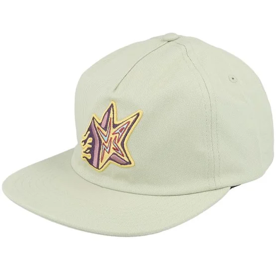 Vans - Beige snapback Czapka Z Daszkiem - Skate Star Low Unstructured Elm Snapback @ Hatstore