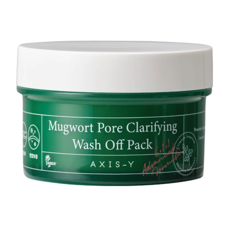 Axis-Y Mugwort Pore Clarifying Wash Off Pack, 100 ml
