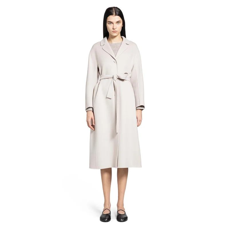 Flared Wool Coat