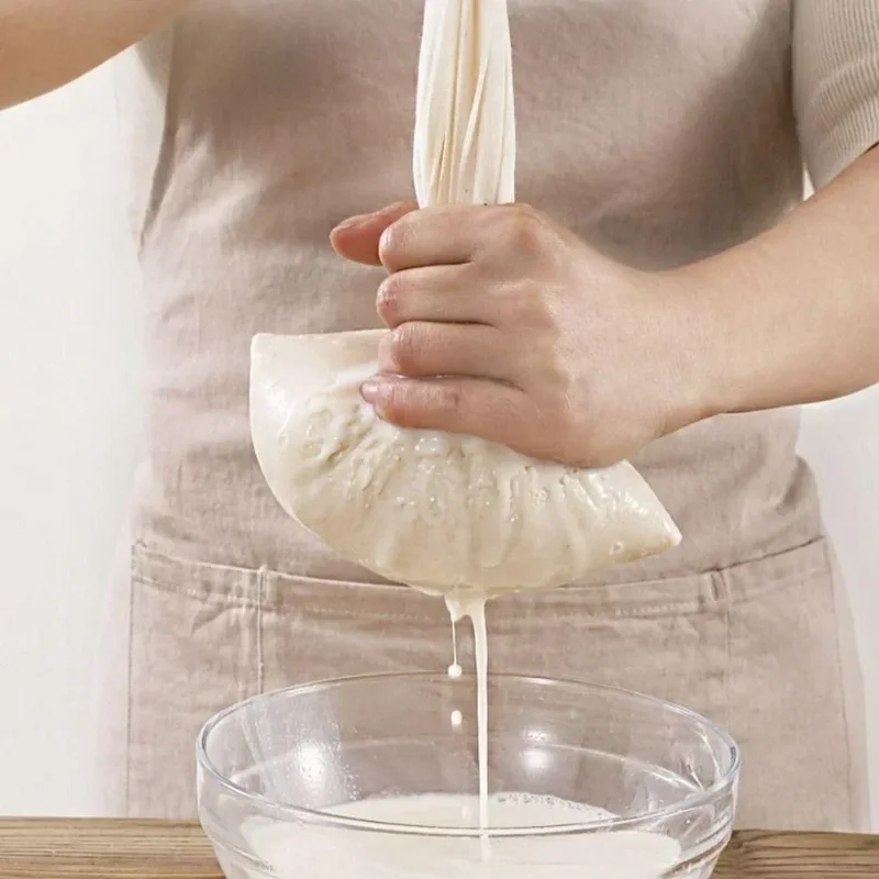 AliExpress - Herbruikbare Kaas Doek Filterzakken voor Thee Yoghurt Koude Brouwen Melk Theezeefjes Zeep Kruiden Spice Theepot Mousseline Trekkoord 