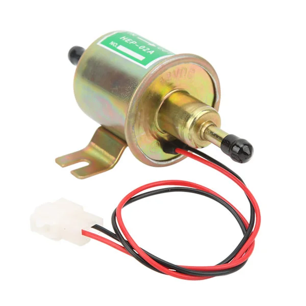 Elektrisk bränslepump Universal Inline Lågtryck DC 12V för bil lastbil båt HEP02A
