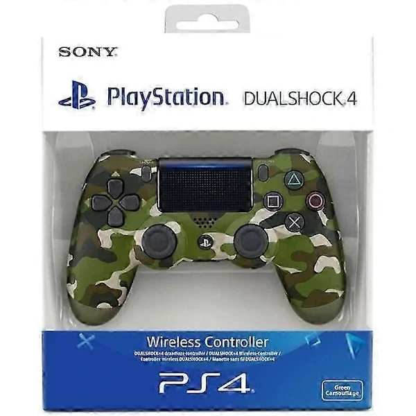 2026 Officiel Sony PlayStation PS4 DualShock 4 V2 Trådløs Controller Grå