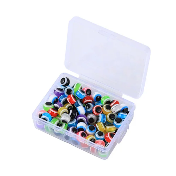 100 stk. Fiskeøje Perler Fiskeline Perler Assorterede Farver Fiskeperler Flydende Kugler Stopper Perler Fiskeagn Æg Perler