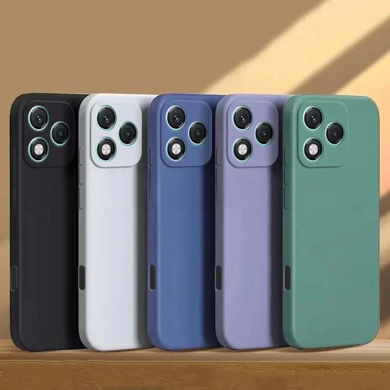 AliExpress - Pour Honor 400 Lite étui en Silicone liquide étui uni Honor 400 Lite couverture TPU Anti-chute téléphone protecteur couverture Honor 400 