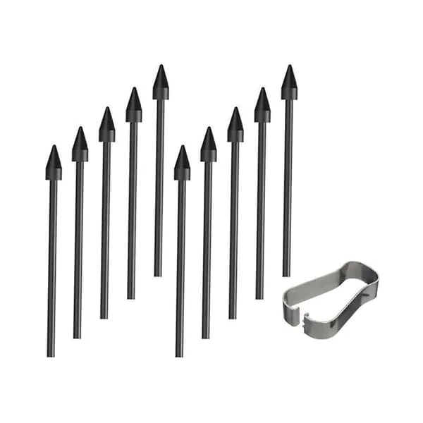 10 stk Stylusspisser Stylus Etterfylling Spen Etterfylling for Samsung Galaxy Tab S6Lite S6/S7/S7/S8 Note10/Note20