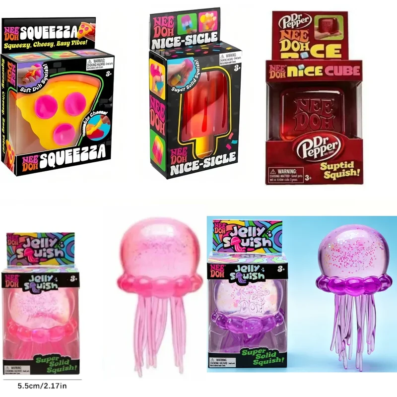 AliExpress - Jouet sensoriel Schylling Nee Doh Nice Cube Nice-Sicle, cube à presser anti-stress, jouet apaisant pour TDAH et concentration
