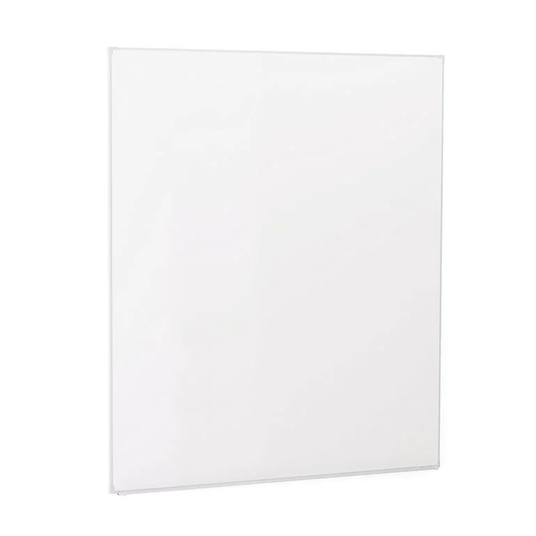Emailliertes Stahl-Whiteboard DORIS, magnetisch, 1005 x 1205 mm
