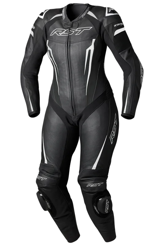 Traje De Cuero Para Moto RST Tractech Evo D3O Mujer Blanco M